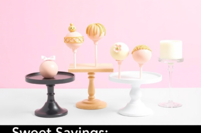 Sweet Savings: 5 Chic and Affordable Popcake Stands